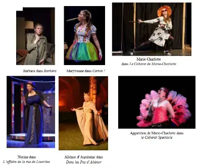 photo spectacle carole galisson